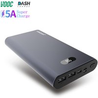 20000mah portable mobile charger power bank VOOC DASH FCP SCP 5A super charge PD QC3.0 fast charging powerbank