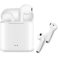 GoldenSky OEM Mini White ABS mobile earphone wireless bluetooth earphone for newest iPhone and Android Cellphone
