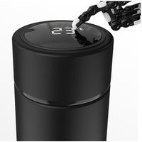 2019 Custom Logo LED Stainless Steel Smart Temperature display Thermos Water Bottles Gift