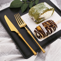 Gold Stainless Steel Flatware Set