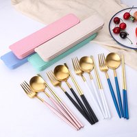 Event Gift Food Grade Luxury Portable Cutlery Set