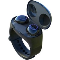 2 in1 Sports Watch HiFi Bluetooth 5.0 TWS Earbuds Fitness Tracker Earphones Portable Smart Wristband Wireless Stereo Headset