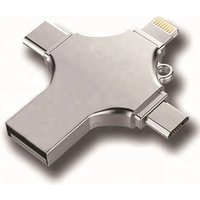 1/2/4/8/16/32/64/128/256/512GB usb flash drive , 4in1 mobile phone usb flash drive disk