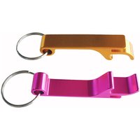 new products promotional gifts customized metal beer bottle opener keychain