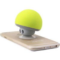 Outdoor Cute Mini Portable bocina bluetooth hongo mushroom speaker with Suction Cup