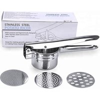 Amazon Hot Selling Fruit Food Presser Stainless Steel Potato Masher Potato Ricer