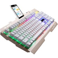 Aliexpress Hot Sale Keyboard ZGB G21 104 Keys USB Wired Mechanical Colorful Backlight Office Computer Keyboard Gaming Keyboard