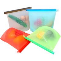 Decorative reusable silicone food storage bag food fresh-keeping bags