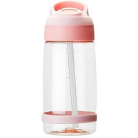 Amazon 550ml Water Plastic Bottle Student Plastique Sport Shaker Bottle Protein Shaker Drink Bottle Plastic With Straw Travel