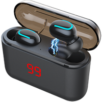 Wholesale true wireless waterproof earbud headphones noise cancelling bluetooth earphone