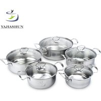 Germany Stainless Steel Kitchen Queen Cookware Set
