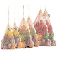 Reusable Organic Cotton Produce Bags Set 9