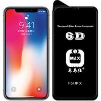 Explosion-proof super hard h9 tempered glass film roll 6d premium real screen protector for iphone x