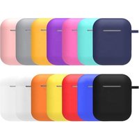 For Apple Protective Bluetooth Wireless Carrying Silicone Earphone Case