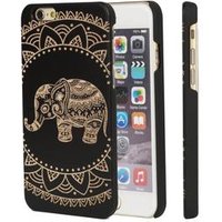 Natural Wood Case Hard Bamboo Shockproof Smartphone Case for iPhone 6 Mobile Phone Accessories