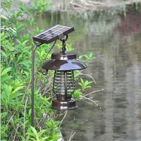 YF 159 Solar UV LED Insect Killer Garden & Home