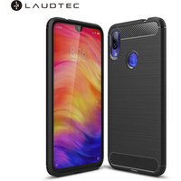 Carbon Fiber Soft Tpu Back Cover Phone Case For Xiaomi Redmi Note 7