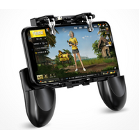 Black Ergonomic Design Handle -- Grip PUBG Mobile Game Controller Mobile Joystick Gamepad