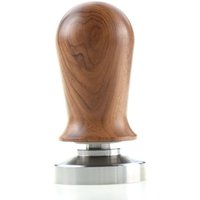 YE400 Wood Handle 304 Stainless Steel Flat Base 58mm 30lbs Calibrated Coffee Tampers With Spring Loaded Coffee Tamper