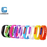 Amazon ebay hot sale 100% Natural Bug Waterproof Silicone Deet-Free Plant-Based Oil Band Mosquito Repellent Bracelet wristband
