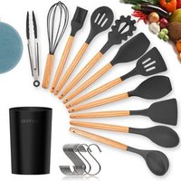 BPA Free Silicone Kitchen Utensil Set
