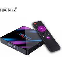 2019 Hot Sale H96 Max Android Tv Box 2GB 16GB Dual Band Wifi 2.4G+5G Android 9.0 Smart Set Top Box