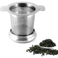 Double Handles New Design Polish Stainless Steel Tea Cup Infuser For Tea Brewing