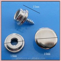 Anti Metal Snap Buttons Screws