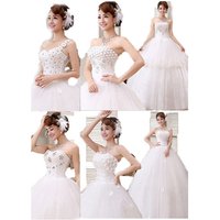 Floor Length Lace Wedding Dress