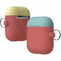 Free Shipping Portable Silicon Leather Protective Earphone Case for Apple Air pod Charging Case