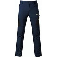 Men's Warm Fleece Lined Soft Shell Waterproof Outdoor Trousers