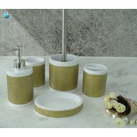 5-Piece Bathroom Accessories Set