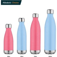 Everich 500ml Cola Hot Double Wall Vacuum Insulated Stainless Steel Sports Water Bottle