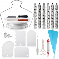 Cake Decorating Kit Set Turntable