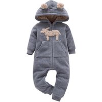 Warm Winter Fleece Jumpsuit
