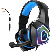 Arkartech V1 RGB led cheap custom gaming headset for ps4 pc