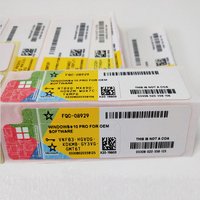 Genuine Win 10 Pro COA Key Sticker Online Activation Microsoft Windows 10 Professional