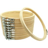 6 inch Bamboo Embroidery Craft Hoops
