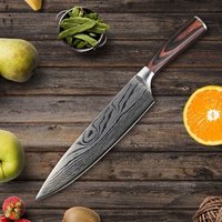 Handmade Damascus Blank Blade 8 inch Kitchen Chef Knife