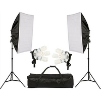 Photography Studio Equipment Softbox Continuous Light Kit portable softbox photo box studio kit
