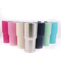 30oz Double Walled Stainless Steel Sublimation Tumbler