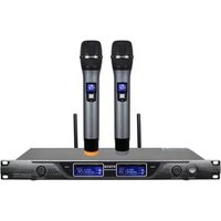 2019 Hot selling 500-950mhz channel UHF Handheld wireless microphone for stage