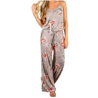 Floral Printed Casual Spring Jumpsuit
