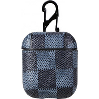 Pu Leather Protective Carrying Case Air pods Case with Holding Strap for Air pods Charging Case