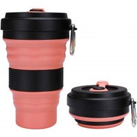 Collapsible Silicone Cup Best Selling eco-friendly Convenient Travel Coffee Mug Foldable 550ml Silicone Coffee Cup