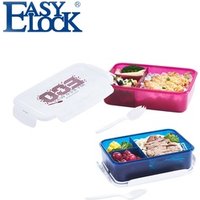 Easylock Best Kids Plastic Bento Lunch Box with Compartment