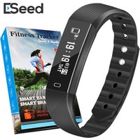 ESEED F0 Smart Bracelet Fitness Tracker Step Counter Activity Monitor Band Alarm Clock Vibration Wristband