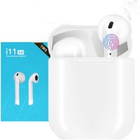 2019 hot sales i11 tws wireless earphones touch control bluetooths 5.0 headphones Customize LOGO stereo wireless earbuds