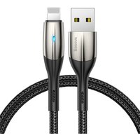 Baseus 2.4A Fast Zinc Alloy Head Durable Braided Cell Phone Charging Cable for Iphone