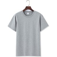 Cotton Short Sleeve Flat Hem T Shirt